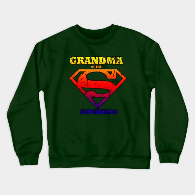 Super Grandma 3 superhero Crewneck Sweatshirt by graficklisensick666